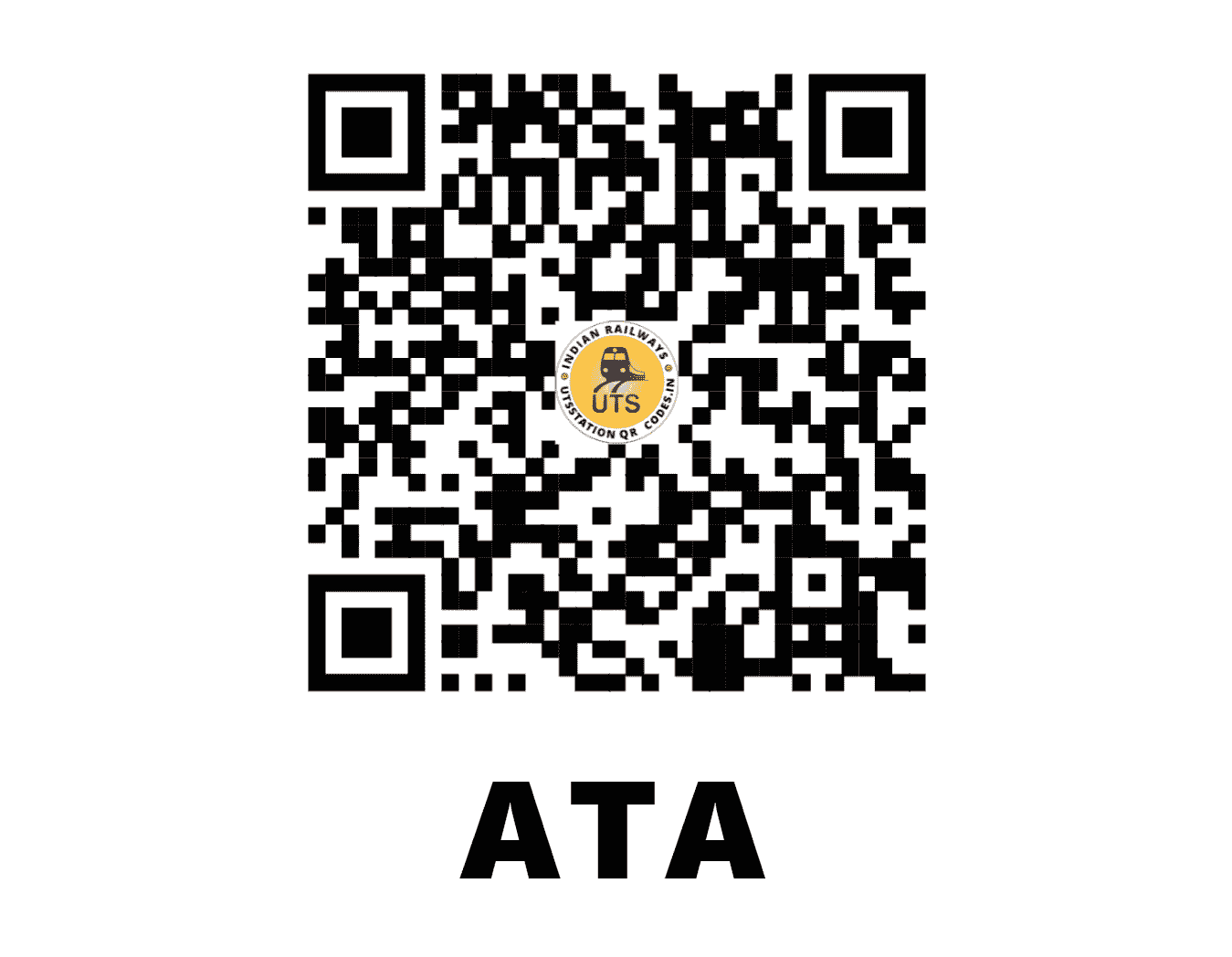 UTS QR Code for ATA - ATA (NC - UTTAR PRADESH)
